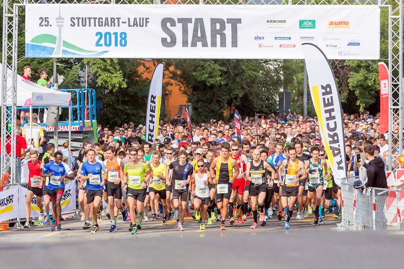 Start zum Stuttgart-Lauf