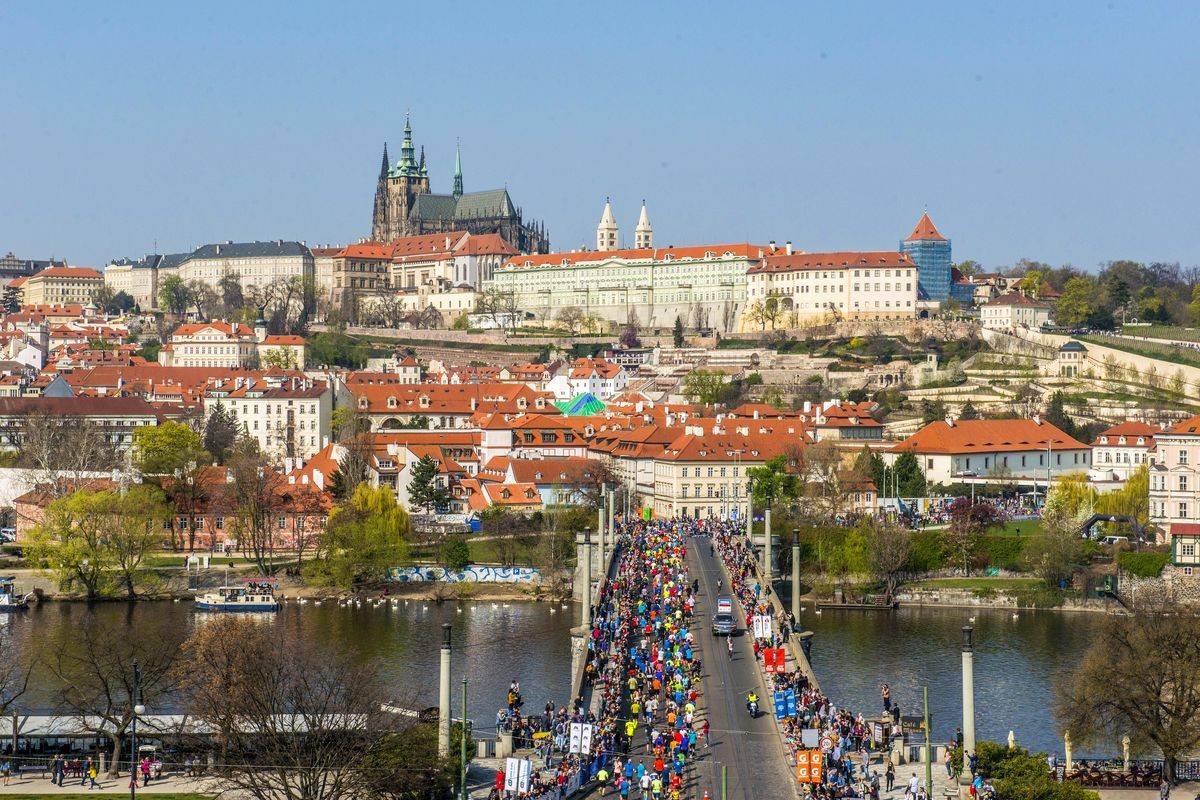 Běžecké závody v Praha