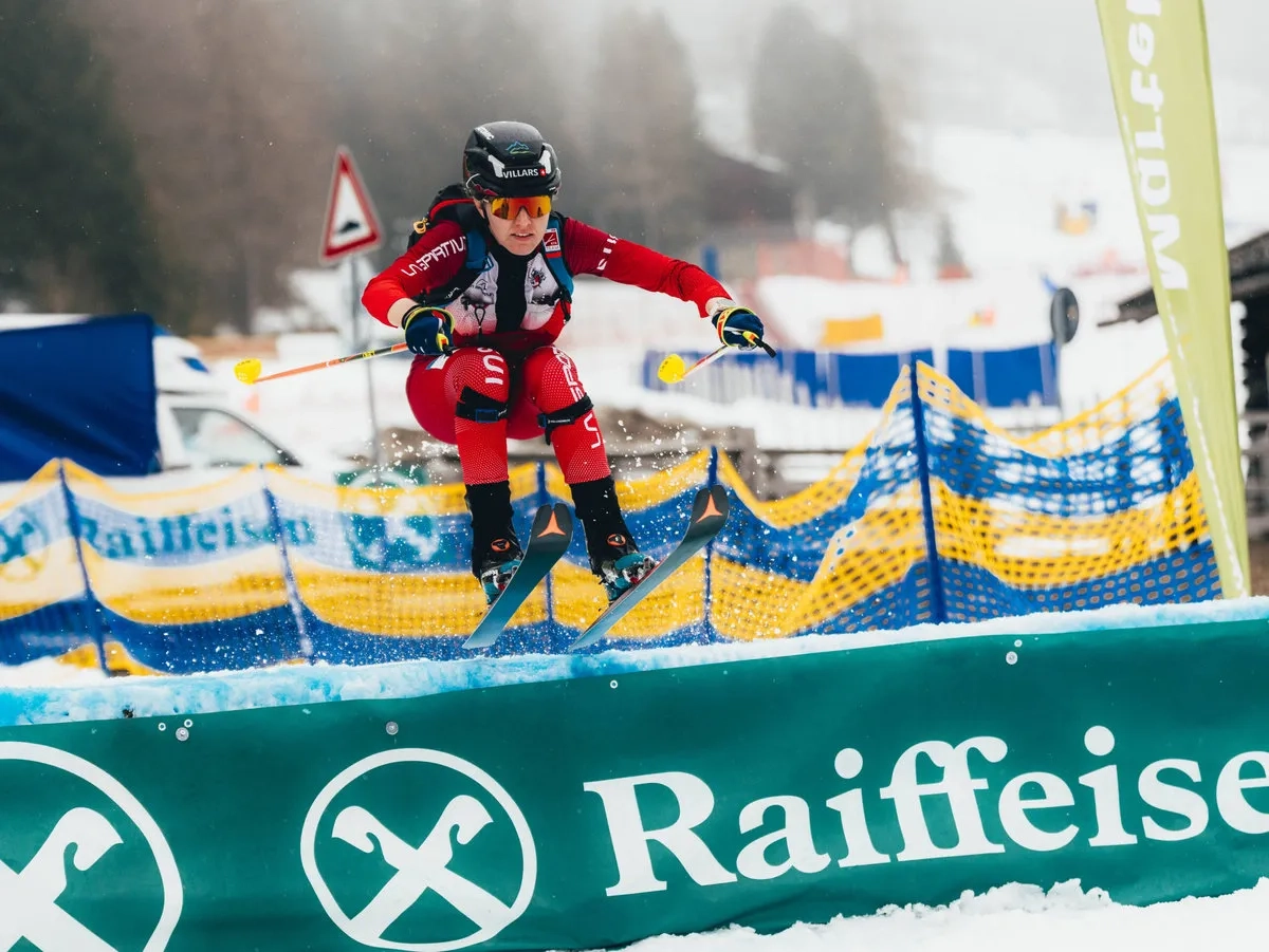Adrenalin pur im Martelltal: Die Marmotta Trophy jagt den Olymp Marmotta Trophy: Action beim Mixed Relay mit Caroline Ulrich.